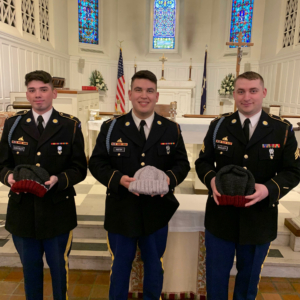 3 in uniforms