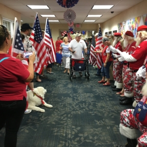 Honor Flight & Santas